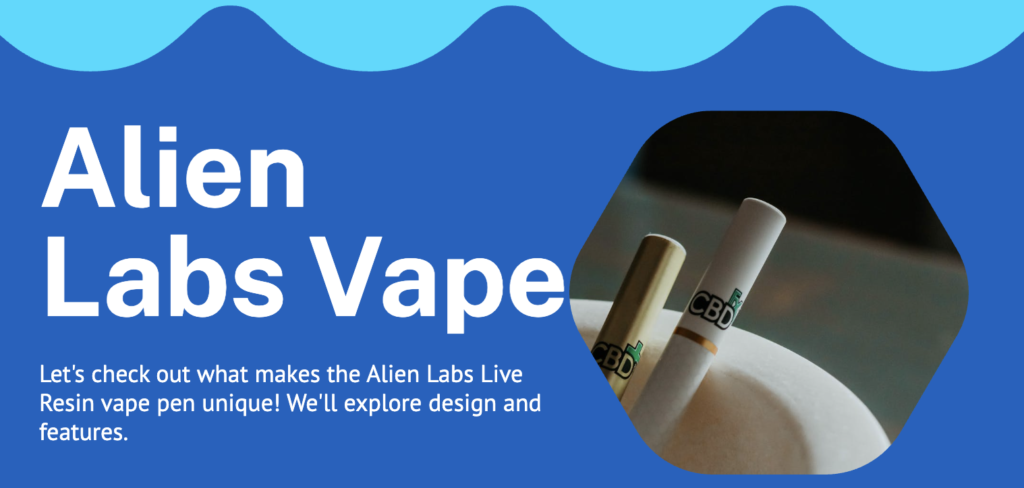 Alien Labs Live Resin Disposable Vape